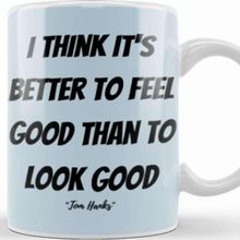 Baskı Dükkanı Tom Hanks Quotes Gifts Vintage Retro Rainbow Style Porselen Beyaz Kupa Bardak