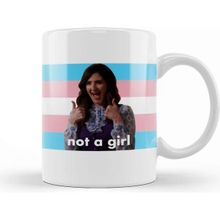 Baskı Dükkanı Trans Janet Not A Girl The Good Place Kupa