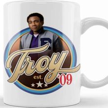 Baskı Dükkanı Troy And Abed Troy In The Morning Porselen Beyaz Kupa Bardak