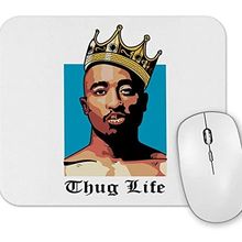 Baskı Dükkanı Tupac Thug Life Mouse Pad