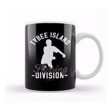 Baskı Dükkanı Tybee Island Flossing Division Porselen Beyaz Kupa Bardak