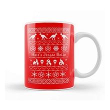 Baskı Dükkanı Ugly Sweater Hell's Jingle Bells Kupa