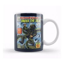 Baskı Dükkanı Under The Sea Diver Comic Kupa