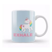 Baskı Dükkanı Unicorn Exhale Pastel Fart Kupa