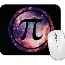 Baskı Dükkanı Uzay Pi Sayısı Mouse Pad