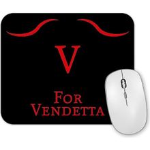 Baskı Dükkanı V For Vendetta Silüet Mouse Pad