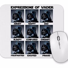 Baskı Dükkanı Vader Expressions Mouse Pad