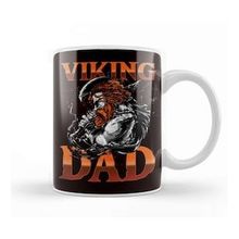 Baskı Dükkanı Viking Dad Papa Daddy Father Papa Poppa Stepdad Husband Kupa Bardak