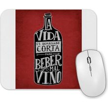 Baskı Dükkanı Vino Solo Bueno Mouse Pad
