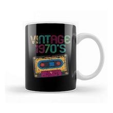 Baskı Dükkanı Vintage 1970 S Nostalgic 70S Funny Cassette Retro Kupa Bardak