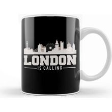 Baskı Dükkanı Vintage London Is Calling Skyline Uk Vacation Kupa