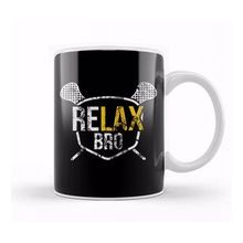 Baskı Dükkanı Vintage Relax Bro Lacrosse Cute Distressed Lax Pun Kupa