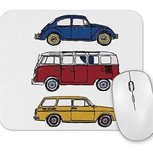 Baskı Dükkanı Vintage Volkswagen Mouse Pad