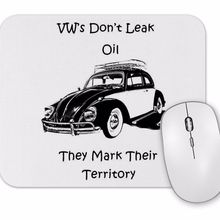 Baskı Dükkanı Vintage Volkswagen Retro Style Mouse Pad