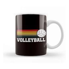 Baskı Dükkanı Vintage Volleyball Retro Ball Sports Coach Team Athlete Game Kupa