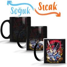 Baskı Dükkanı W Thundercats Sihirli Porselen Kupa