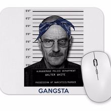 Baskı Dükkanı Walter White Gangsta Branco Mouse Pad