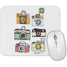 Baskı Dükkanı Watercolor Camera Mouse Pad