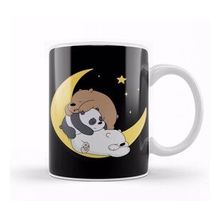 Baskı Dükkanı We Bare Bears 01 Beyaz Porselen Kupa Bardak