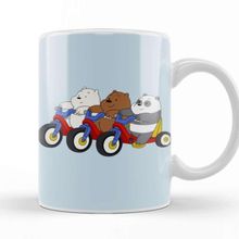 Baskı Dükkanı We Bare Bears 011 Beyaz Porselen Kupa Bardak