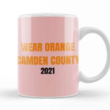 Baskı Dükkanı Wear Orange Beyaz Porselen Kupa Bardak