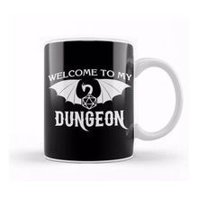 Baskı Dükkanı Welcome To My Dungeon Beyaz Porselen Kupa Bardak