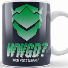 Baskı Dükkanı What Would Genji Do Overwatch Kupa Bardak