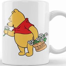 Baskı Dükkanı Winnie The Pooh 01 Beyaz Porselen Kupa Bardak