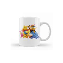 Baskı Dükkanı Winnie The Pooh Eeyore 01 Beyaz Porselen Kupa Bardak
