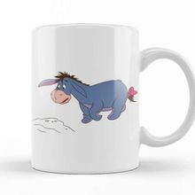 Baskı Dükkanı Winnie The Pooh Eeyore 016 Beyaz Porselen Kupa Bardak