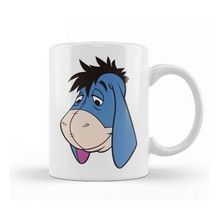 Baskı Dükkanı Winnie The Pooh Eeyore 06 Beyaz Porselen Kupa Bardak
