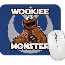 Baskı Dükkanı Wookiee Monster Kurabiye Canavarı Mouse Pad