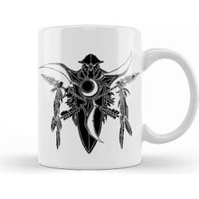 Baskı Dükkanı World Of Warcraft Wow Beyaz Porselen Kupa Bardak