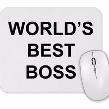 Baskı Dükkanı Worlds Best Boss Mouse Pad