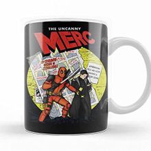 Baskı Dükkanı X Men the Uncanny Merc Porselen Kupa
