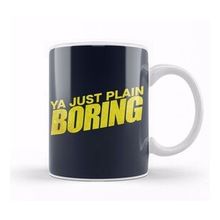 Baskı Dükkanı Ya Boring Brooklyn 99 Beyaz Porselen Kupa Bardak