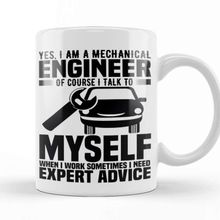 Baskı Dükkanı Yes I Am A Mechanical 01 Beyaz Porselen Kupa Bardak