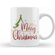 Baskı Dükkanı Yılbaşı Yeni Yıl Konseptli Merry Christmas 09 Kupa Bardak