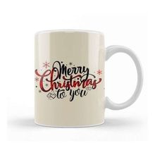Baskı Dükkanı Yılbaşı Yeni Yıl Konseptli Merry Christmas To You Kupa Bardak