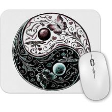 Baskı Dükkanı Ying Yang Mouse Pad
