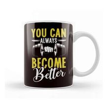 Baskı Dükkanı You Can Always Become Better Trainer Fitness Instructor Gym Kupa