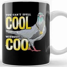 Baskı Dükkanı You Can T Spell Cool Without Coo Funny Pigeon Pun Kupa
