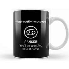 Baskı Dükkanı Your Weekly Horoscope Cancer Self Isolation Porselen Beyaz Kupa Bardak