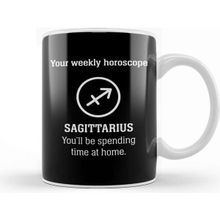 Baskı Dükkanı Your Weekly Horoscope Sagittarius Self Isolation Porselen Beyaz Kupa Bardak