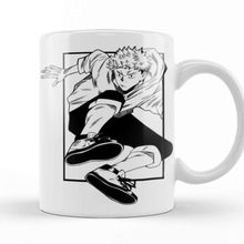 Baskı Dükkanı Yuji Itadori Manga Style Porselen Beyaz Kupa Bardak