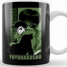 Baskı Dükkanı Yuyu Hakusho Yusuke Beyaz Porselen Kupa Bardak