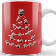 Baskı Dükkanı Zombie Christmas Tree Baubles Kupa Bardak