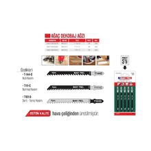 Bay-Tec MK2312 T111C 5'li Ağaç Dekupaj Ağzı
