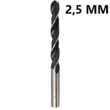Bay-Tec Siyah Beyaz 10 Adet 2.5 mm Hss Matkap Ucu