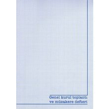 Bayındır 24x34 40 Yaprak Üye Kayıt Defteri